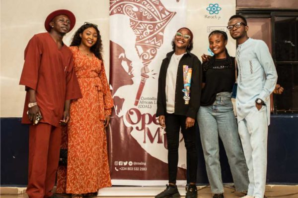 Young creatives at a COAL event
